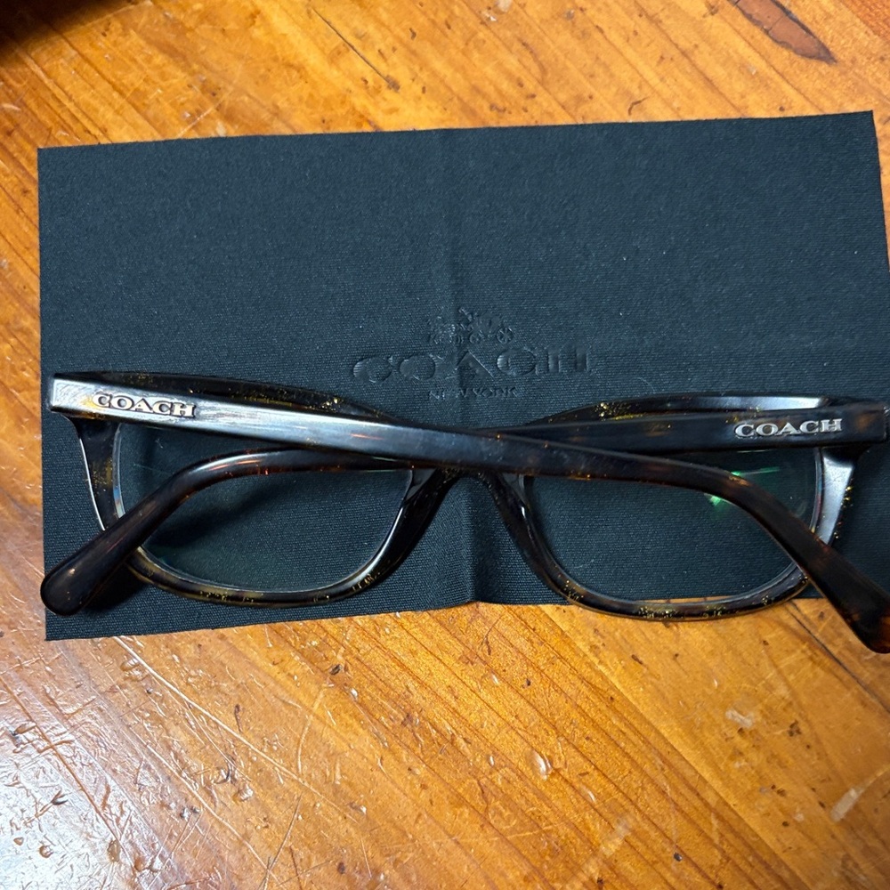 Coach Tortoise Shell Eyeglasses - Picture 6 of 7